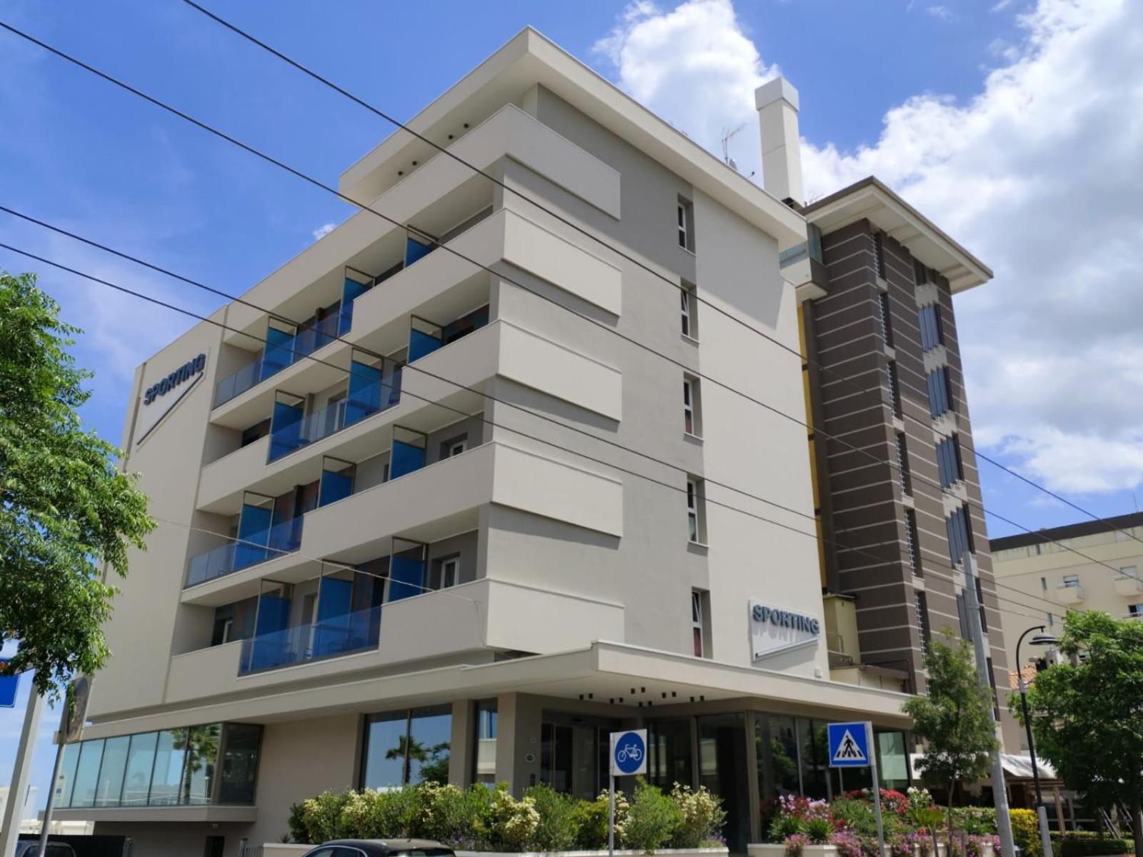 Hotel Sporting Riccione Exteriér fotografie